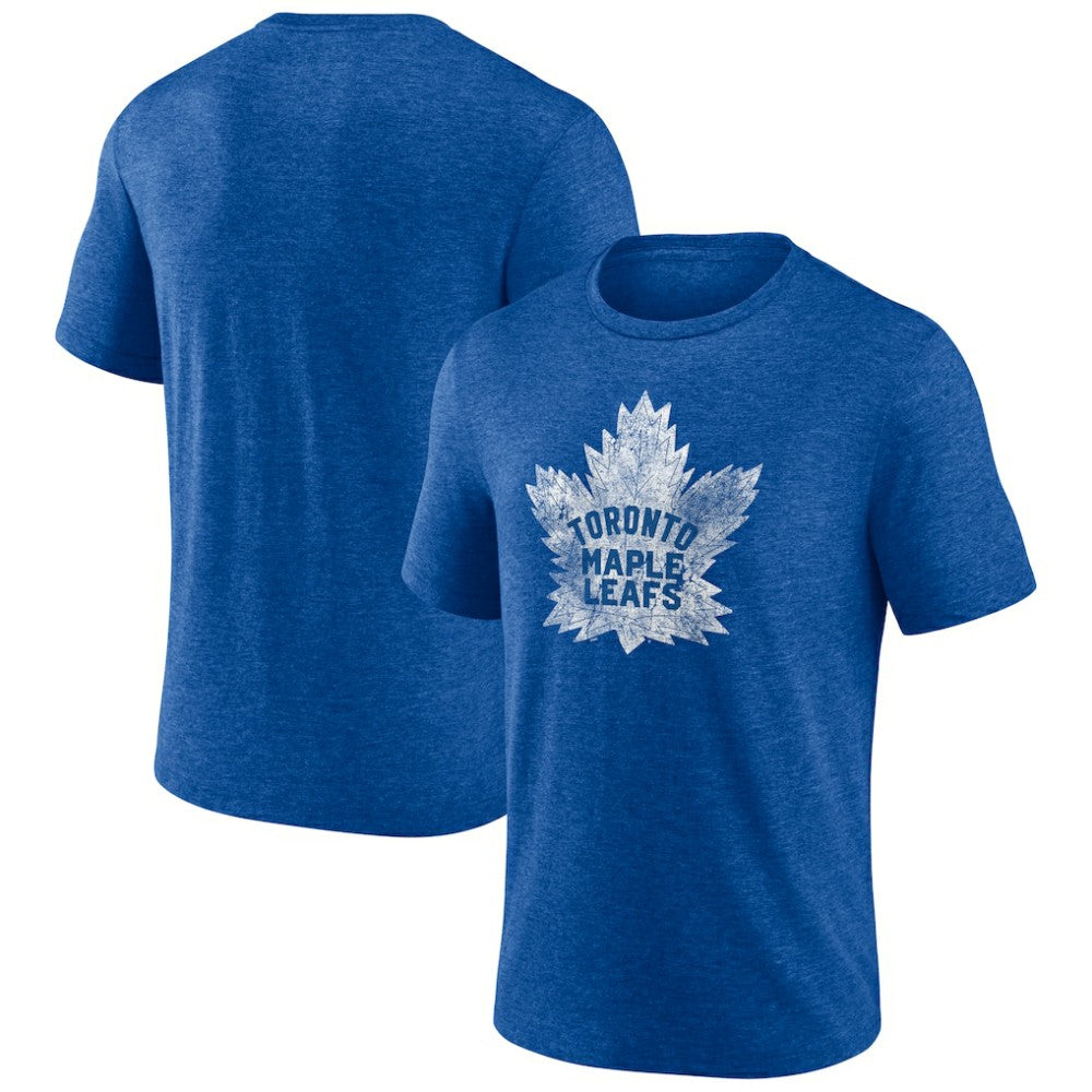 Toronto Maple Leafs Wraparound Tri-Blend T-Shirt - Blue - NHL