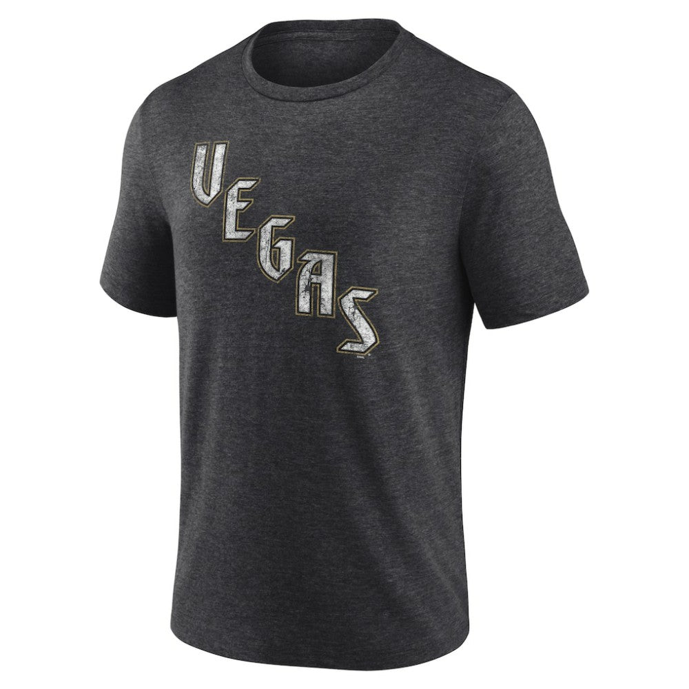 Vegas Golden Knights Wraparound Tri-Blend T-Shirt - Charcoal - NHL