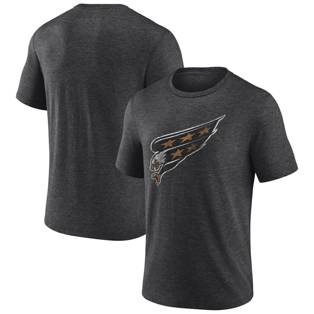 Washington Capitals Wraparound Tri-Blend T-Shirt - Charcoal - NHL