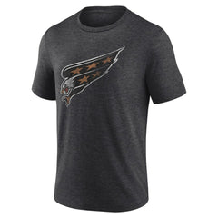 Washington Capitals Wraparound Tri-Blend T-Shirt - Charcoal - NHL