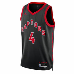 Scottie Barnes Toronto Raptors Jordan Brand Unisex Swingman Jersey Statement Edition Black - NBA