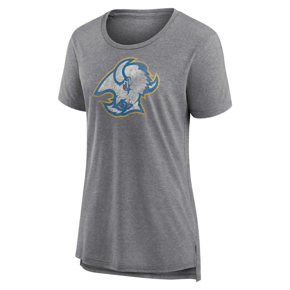 Buffalo Sabres Women's Slow Whistle Tri-Blend T-Shirt - Gray - NHL