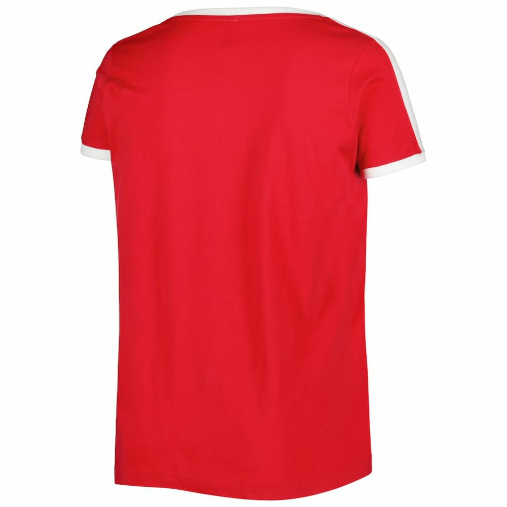 Washington Nationals Soft as a Grape Women's Plus Size V-Neck T-Shirt - MLB