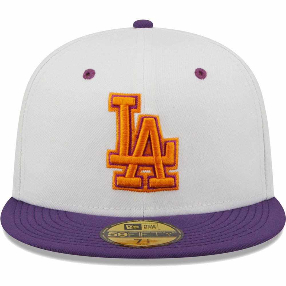 Los Angeles Dodgers New Era 40th Anniversary at Dodger Stadium Grape Lolli 59FIFTY Fitted Hat - MLB