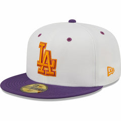 Los Angeles Dodgers New Era 40th Anniversary at Dodger Stadium Grape Lolli 59FIFTY Fitted Hat - MLB