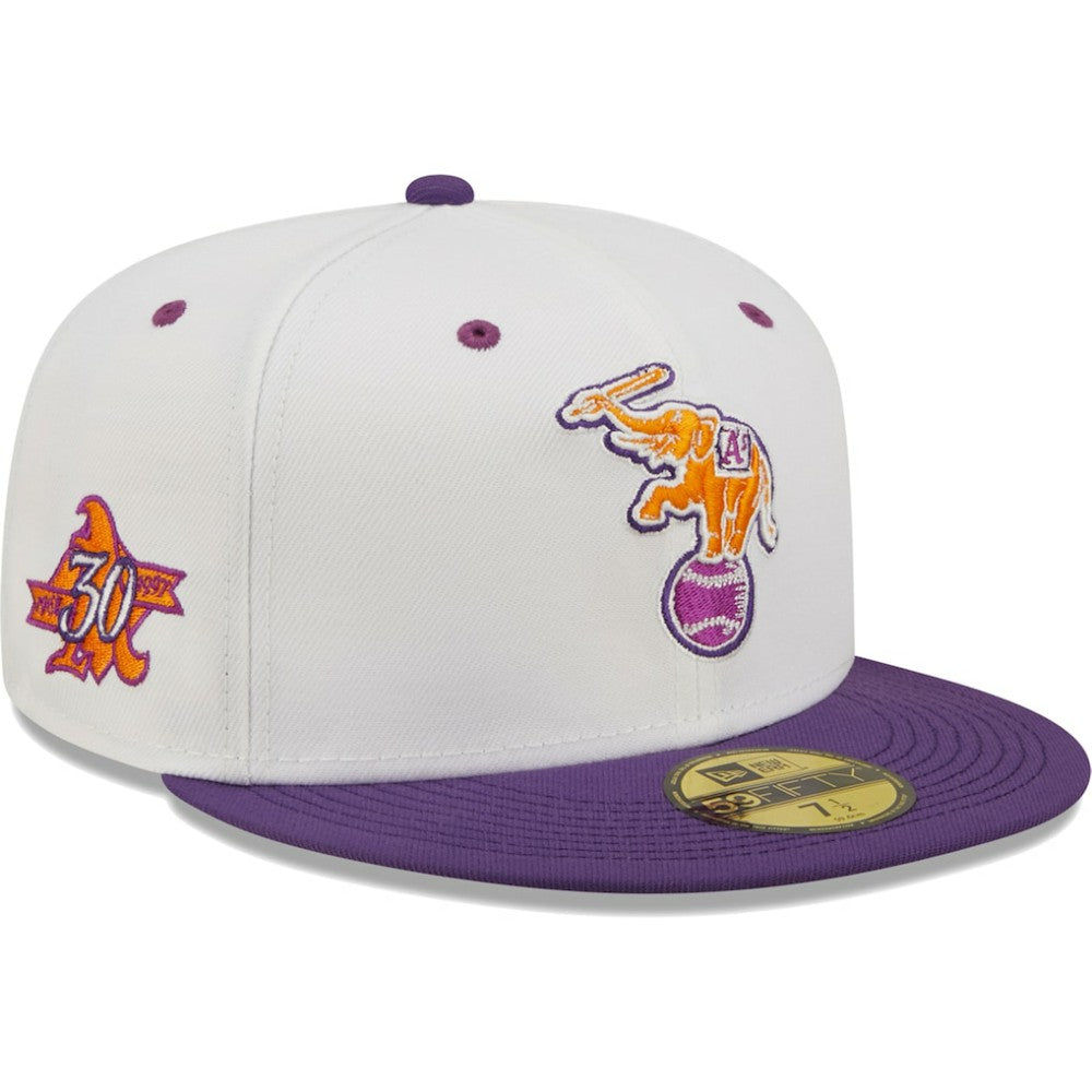 Athletics New Era 30th Season Grape Lolli 59FIFTY Fitted Hat - MLB
