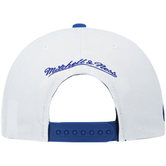 Atlanta Hawks Hardwood Classics Snapback Hat White/Royal - NBA