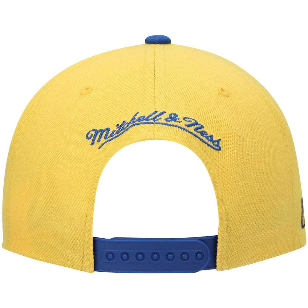 Denver Nuggets Hardwood Classics Snapback Hat Gold/Royal - NBA
