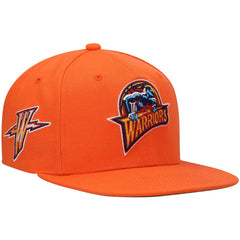 Golden State Warriors Hardwood Classics Snapback Hat Orange - NBA