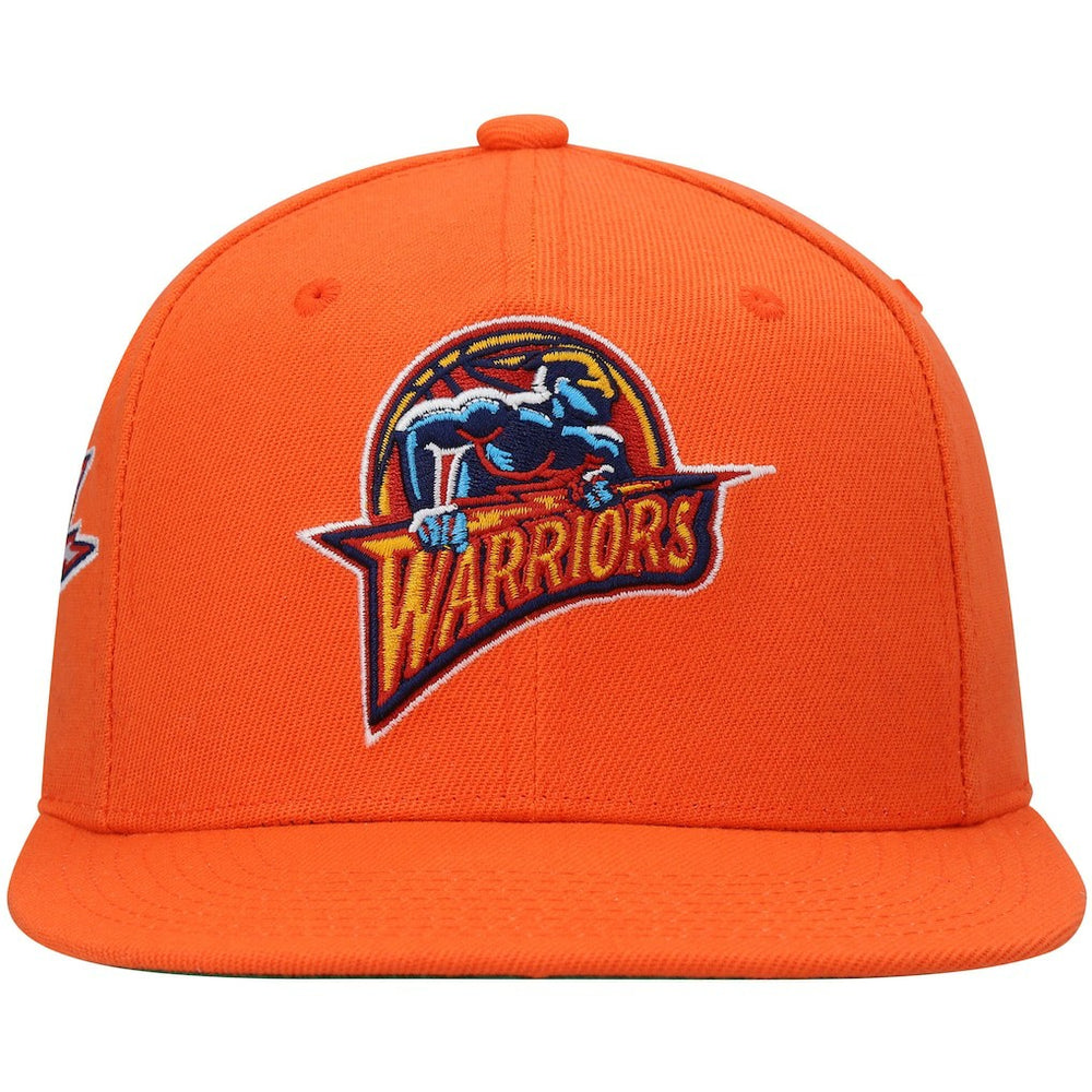Golden State Warriors Hardwood Classics Snapback Hat Orange - NBA