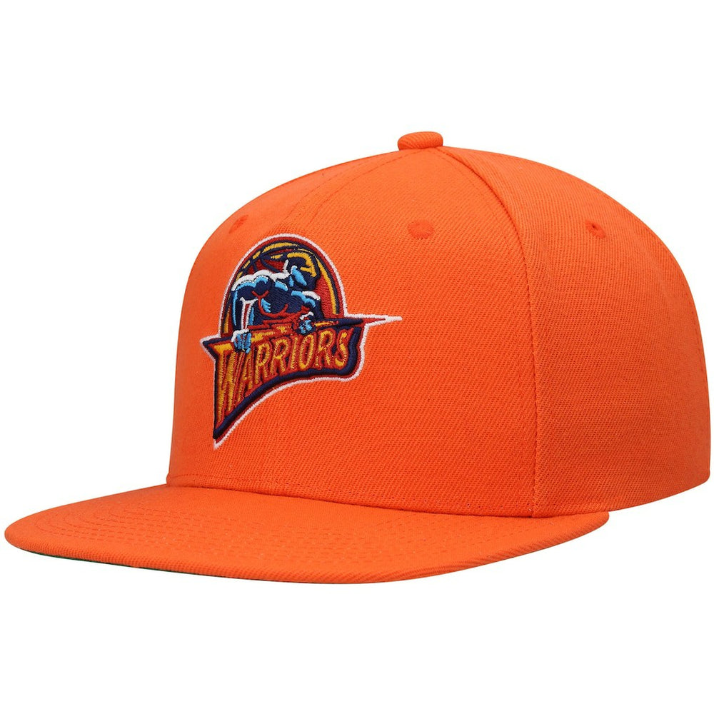 Golden State Warriors Hardwood Classics Snapback Hat Orange - NBA