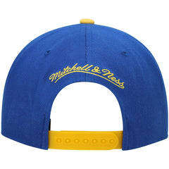 Golden State Warriors Hardwood Classics Snapback Hat Royal/Gold - NBA
