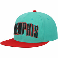 Memphis Grizzlies Hardwood Classics Snapback Hat Teal - NBA