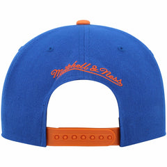 New York Knicks Hardwood Classics Snapback Hat Blue/Orange - NBA