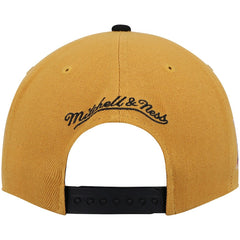 Philadelphia 76ers Hardwood Classics Snapback Hat Gold/Black - NBA