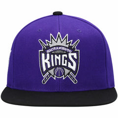 Sacramento Kings Hardwood Classics Snapback Hat Purple/Black - NBA
