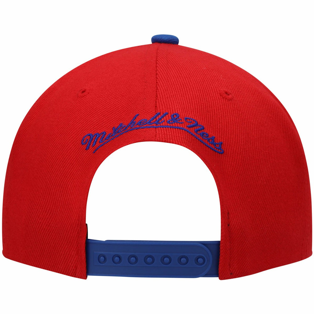 Sacramento Kings Hardwood Classics Snapback Hat Red/Royal - NBA