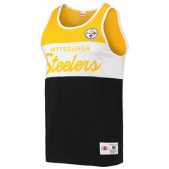 Pittsburgh Steelers Team Tank Top Black | Mitchell & Ness