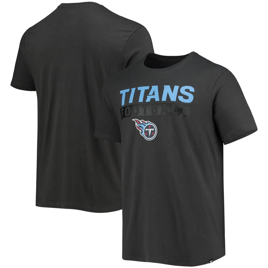 Tennessee Titans '47 Dark Ops Super Rival T-Shirt Charcoal | 47 brand