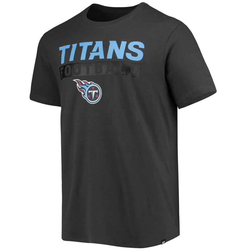 Tennessee Titans '47 Dark Ops Super Rival T-Shirt Charcoal | 47 brand