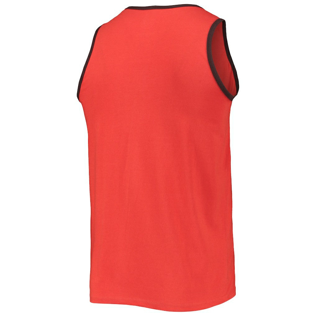 Cleveland Browns '47 Edge Super Rival Tank Top Orange | 47 brand