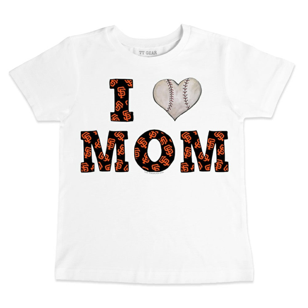 San Francisco Giants Tiny Turnip Youth Heart Mom T-Shirt - MLB