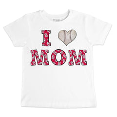 St. Louis Cardinals Tiny Turnip Youth Heart Mom T-Shirt - MLB