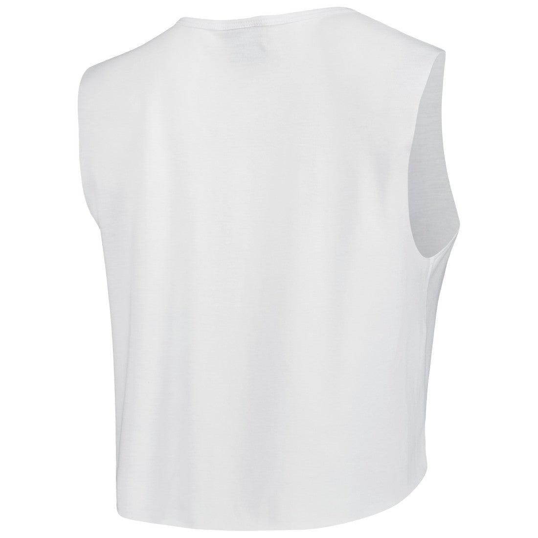 Tampa Bay Buccaneers Cuce Women's Sequin Tri-Blend Cropped Tank Top White | NFL