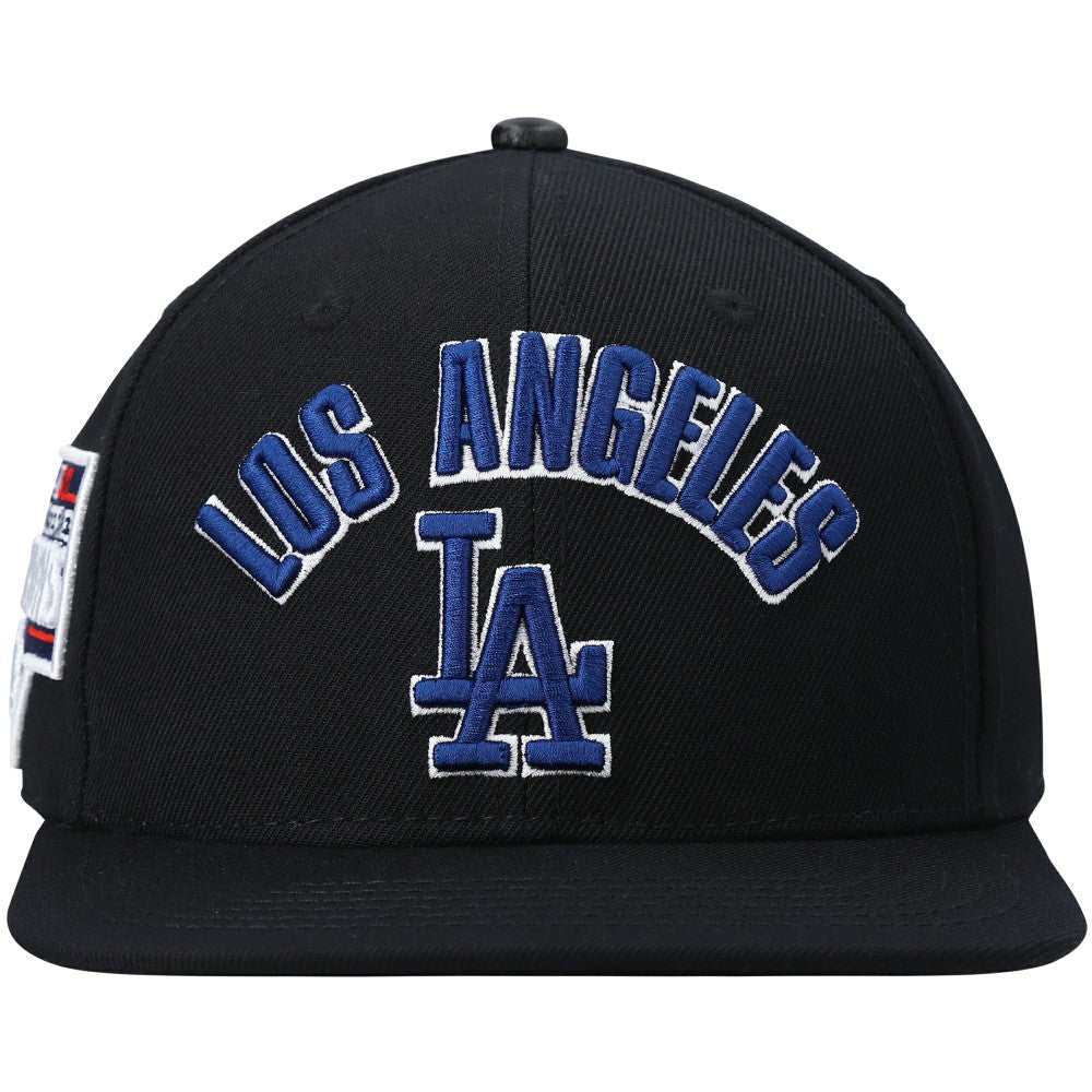 Los Angeles Dodgers Pro Standard Stacked Logo Snapback Hat - MLB