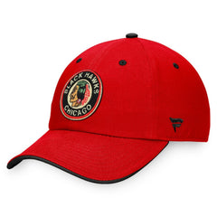 Chicago Blackhawks Fanatics Original Six Adjustable Hat - Red - NHL
