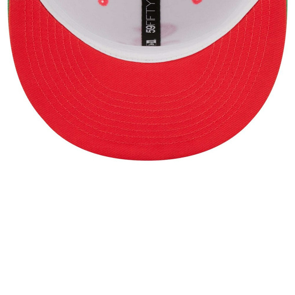Chicago White Sox New Era Inaugural Season at Comiskey Park Watermelon Lolli 59FIFTY Fitted Hat - MLB
