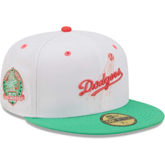 Los Angeles Dodgers New Era 50th Anniversary in Los Angeles Watermelon Lolli 59FIFTY Fitted Hat - MLB