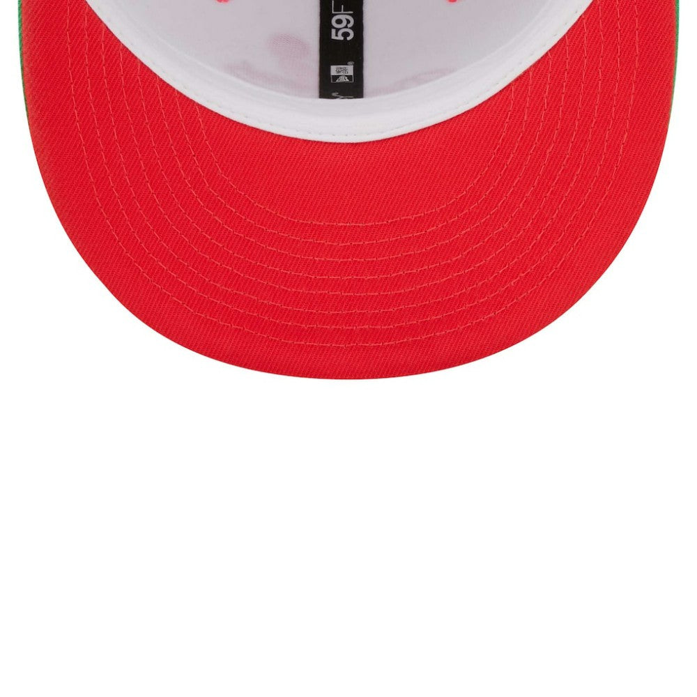 Los Angeles Dodgers New Era 50th Anniversary in Los Angeles Watermelon Lolli 59FIFTY Fitted Hat - MLB