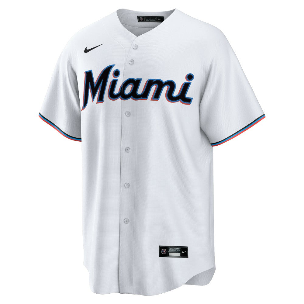 Miami Marlins Nike Home Blank Replica Jersey - MLB