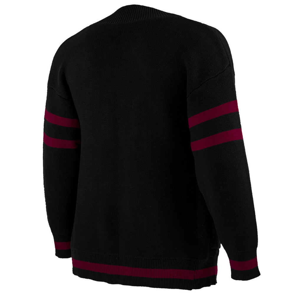 Miami Heat NBA x Keiser Clark No Caller ID Button-Up Cardigan Black/Red - NBA