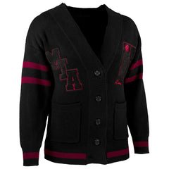 Miami Heat NBA x Keiser Clark No Caller ID Button-Up Cardigan Black/Red - NBA