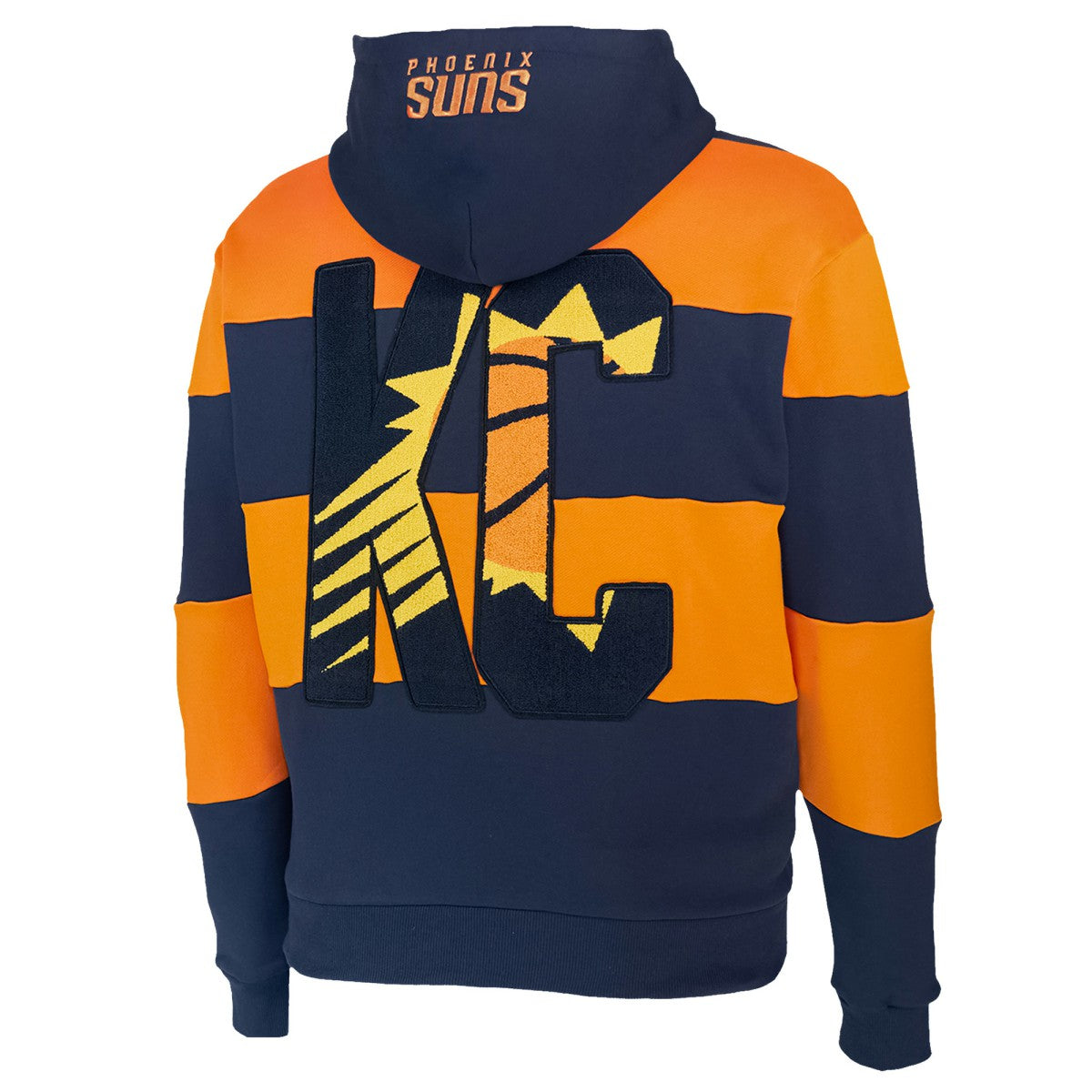 Phoenix Suns NBA x Keiser Clark No Caller ID Pullover Hoodie Navy/Orange - NBA