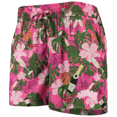 Brooklyn Nets Lusso Women's Finley-Frankie Party Top & Shorts Set Pink - NBA