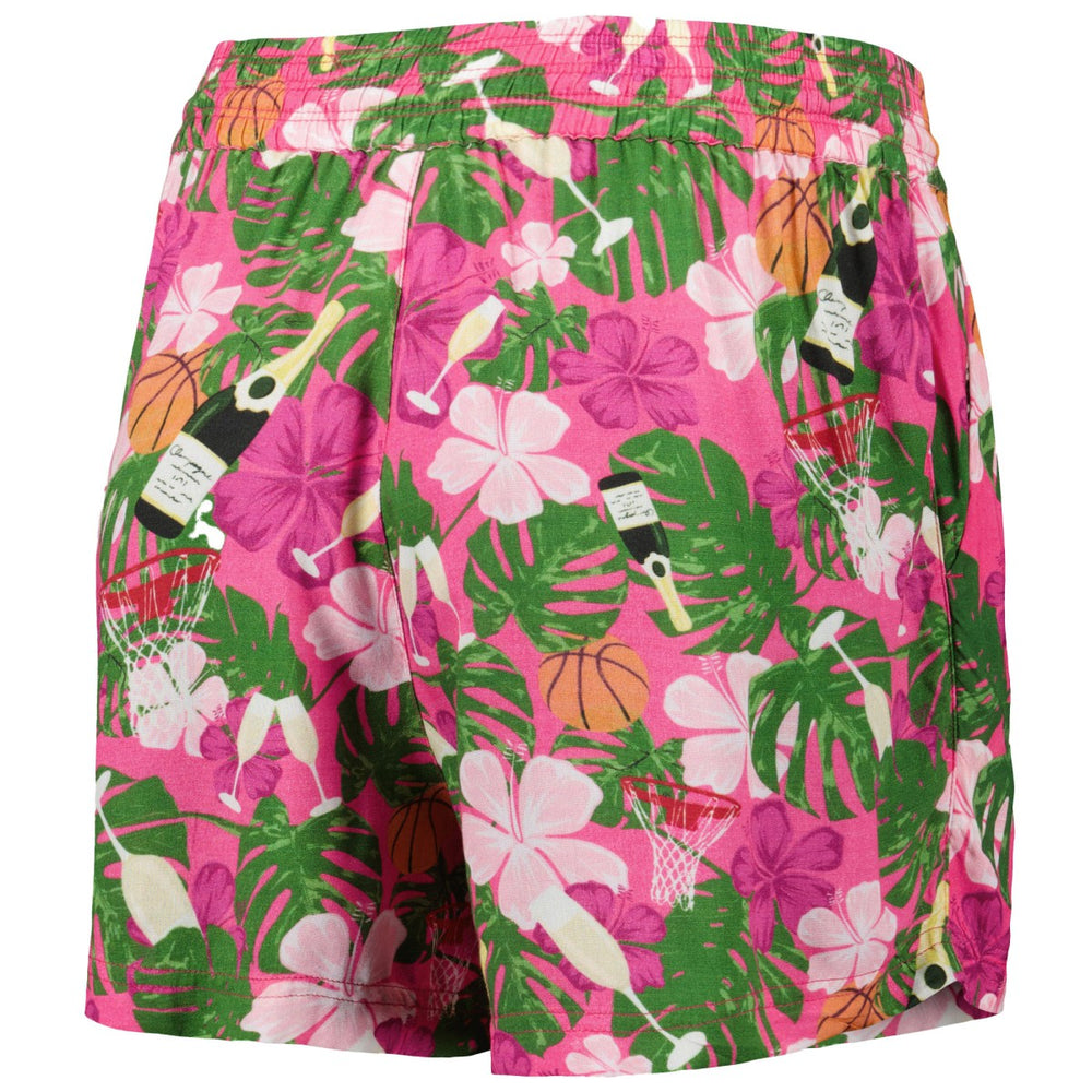 Los Angeles Lakers Lusso Women's Finley-Frankie Party Top & Shorts Set Pink - NBA