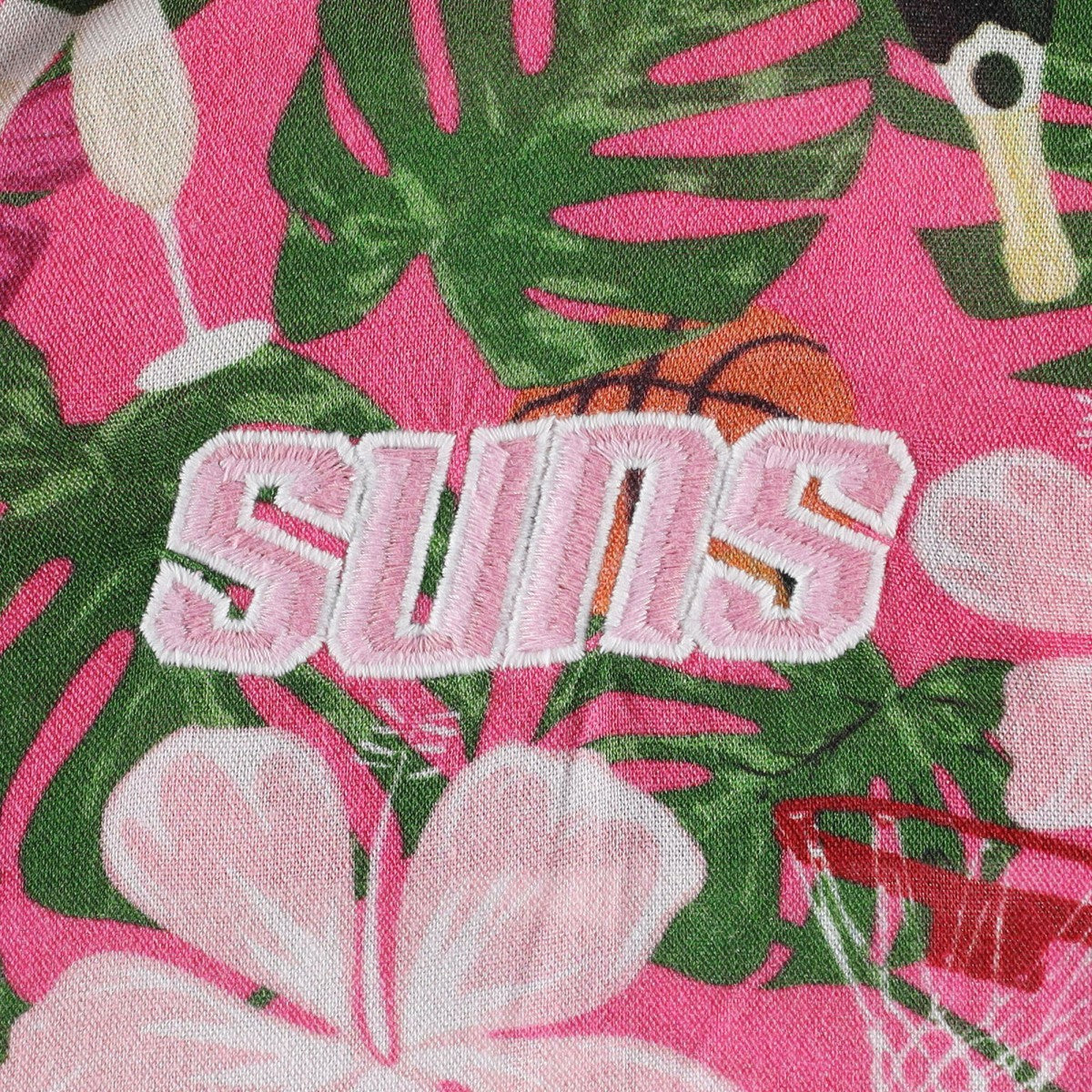 Phoenix Suns Lusso Women's Finley-Frankie Party Top & Shorts Set Pink - NBA