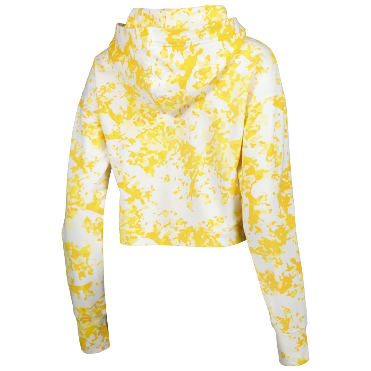 Los Angeles Lakers Lusso Women's Maia Tri-Blend Cropped Quarter-Zip Top Gold/White - NBA