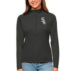 Chicago White Sox Antigua Women's Tribute Quarter-Zip Pullover Top - MLB