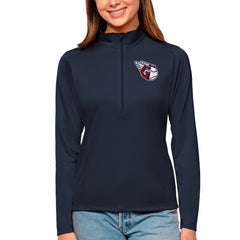 Cleveland Guardians Antigua Women's Tribute Quarter-Zip Pullover Top - MLB