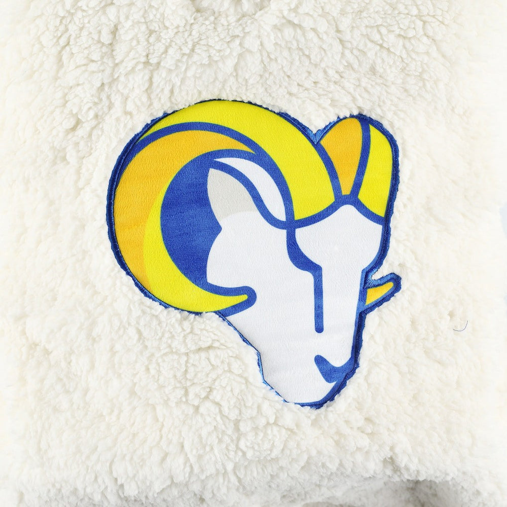 Los Angeles Rams FOCO Repeat Print Reversible Hoodeez | NFL