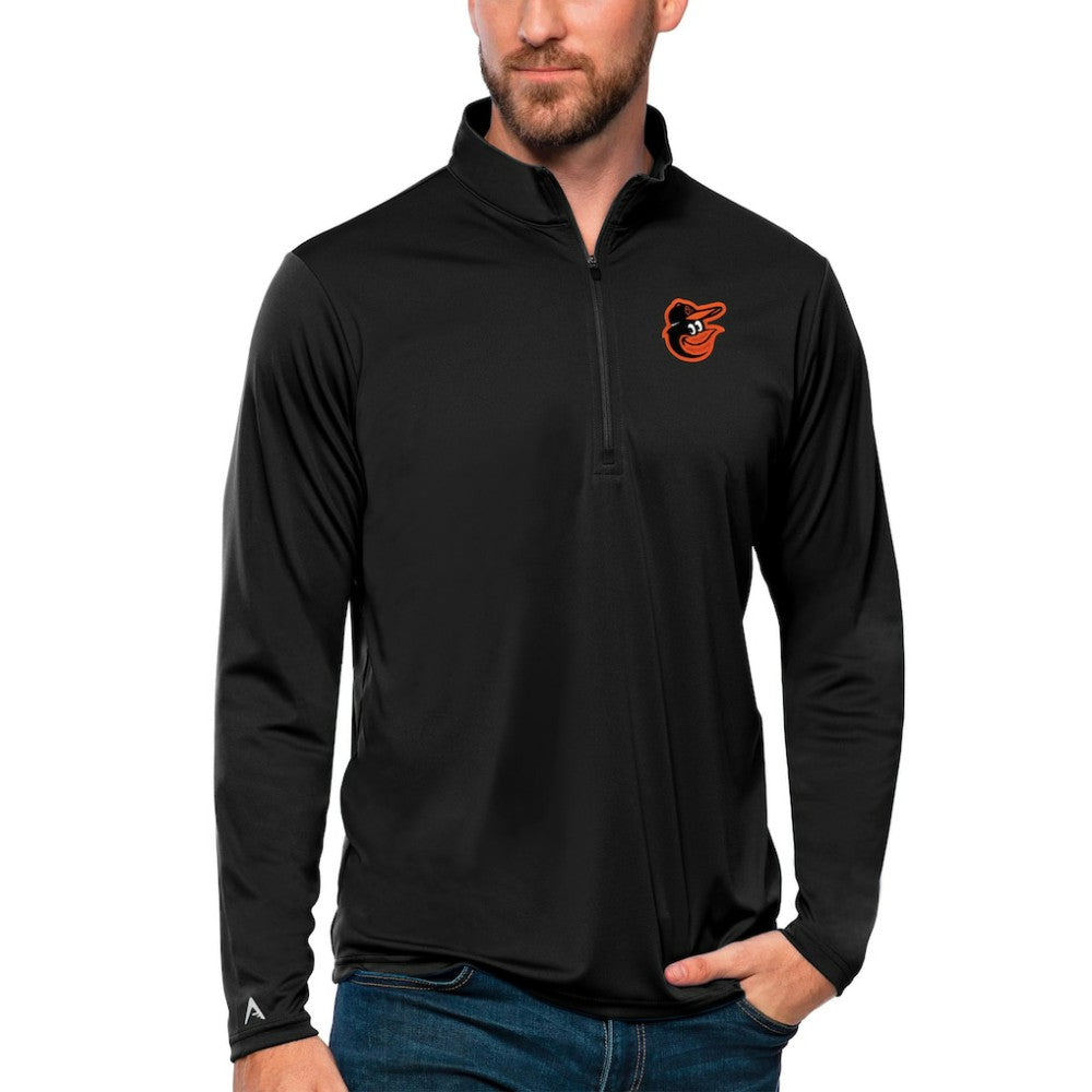 Baltimore Orioles Antigua Tribute Quarter-Zip Pullover Top - MLB