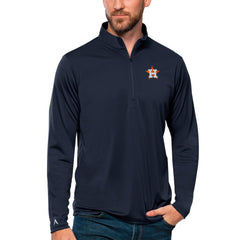 Houston Astros Antigua Tribute Quarter-Zip Pullover Top - MLB