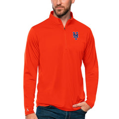 New York Mets Antigua Tribute Quarter-Zip Pullover Top - MLB