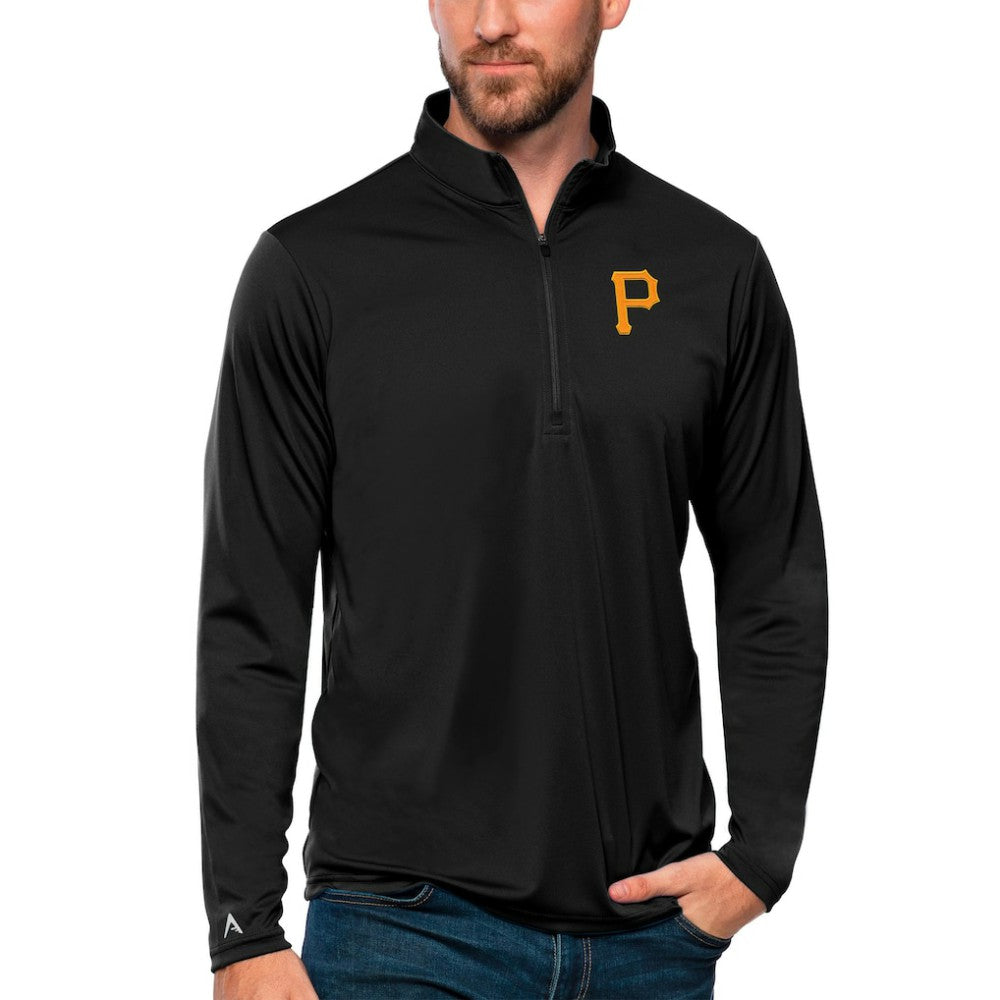 Pittsburgh Pirates Antigua Tribute Quarter-Zip Pullover Top - MLB