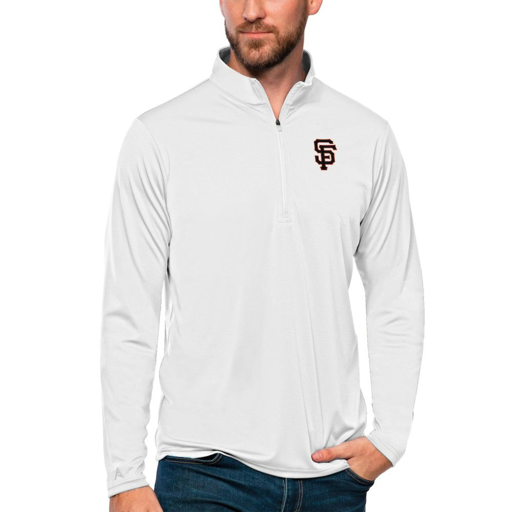 San Francisco Giants Antigua Tribute Quarter-Zip Pullover Top - MLB