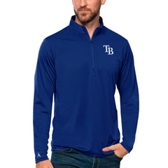 Tampa Bay Rays Antigua Tribute Quarter-Zip Pullover Top - MLB